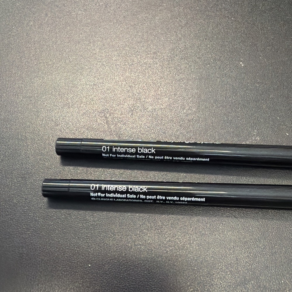 2 Pack - Clinique High Impact Gel Tech Eyeliner 01 Intense Black .09 oz /.0034g - Picture 3 of 3